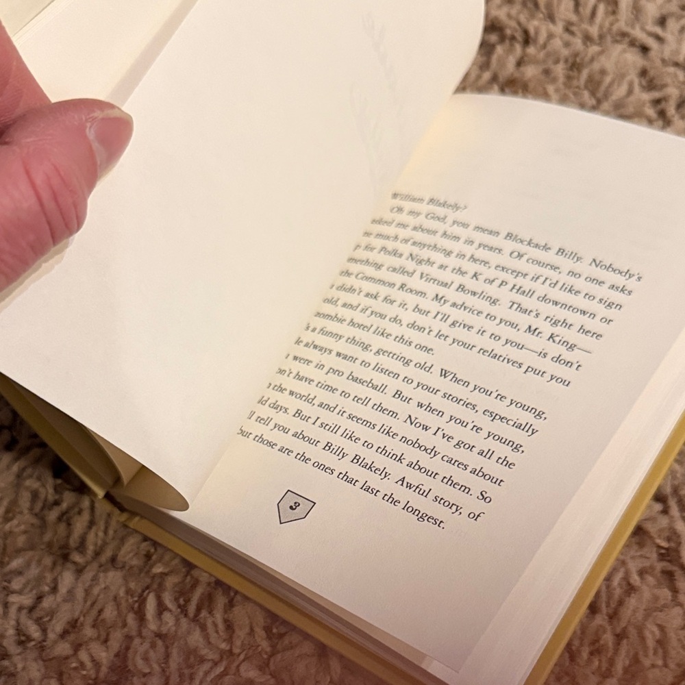 Stephen King book  Blockade Billy. - Picture 13 of 17